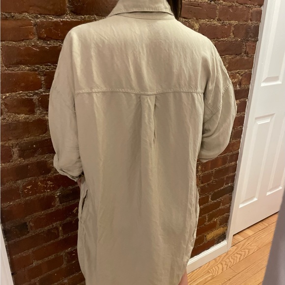 Small UNIQLO Long Sleeve Shirt Dress - Picture 2 of 4
